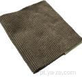 tecido xadrez de lã de lã de lã de face dupla